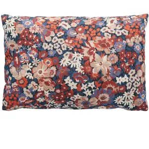 Kartell - Coussin d'extérieur Liberty - Rouge - Tissu outdoor pas cher
