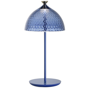 Comparateur de prix : Kartell - Lampe de table Pumo - Bleu - PMMA recyclé - Designer Fabio N...