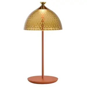 Comparateur de prix : Kartell - Lampe de table Pumo - Orange - PMMA recyclé - Designer Fabio...