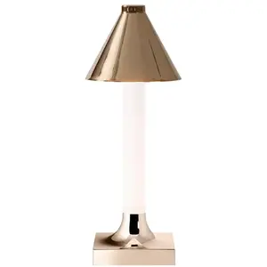 Comparateur de prix : Lampe de table à batterie Goodnight avec diffuseur - cuivre Kartell