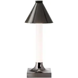 Lampe de table à batterie Goodnight avec diffuseur - titan Kartell pas cher