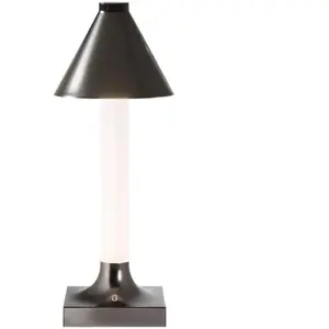 Lampe de table à batterie Goodnight avec diffuseur - titan brillant Kartell pas cher