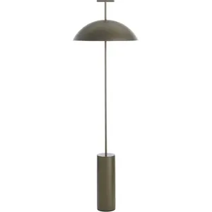 Kartell GEEN-A-Lampadaire avec variateur Métal H132cm Laiton