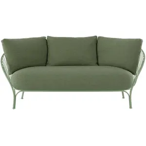 Kartell - Canapé de jardin rembourré HiRay - Vert - Flocon de polyeste...