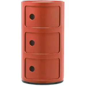 KARTELL table de chevet COMPONIBILI à trois éléments (Orange - ABS) pas cher