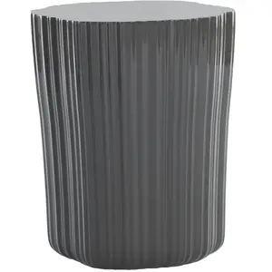 Kartell - Table d'appoint Corteza - Gris - Polyéthylène recyclé - Desi...Vendu parmade-in-design