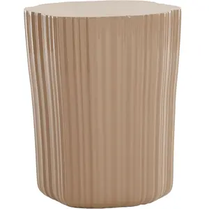Kartell - Table d'appoint Corteza - Beige - Polyéthylène recyclé - Des...Vendu parmade-in-design