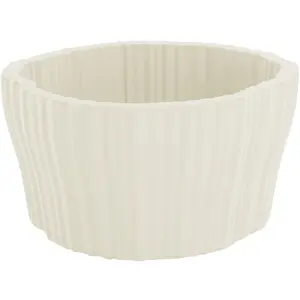 Kartell - Cache-pot Corteza - Blanc - Polyéthylène recyclé - Designer ...Vendu parmade-in-design