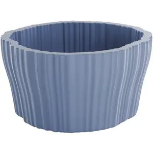 Kartell - Cache-pot Corteza - Bleu - Polyéthylène recyclé - Designer P...Vendu parmade-in-design