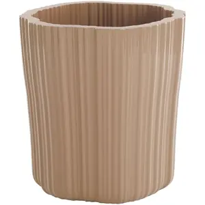 Kartell - Cache-pot Corteza - Beige - Polyéthylène recyclé - Designer ...Vendu parmade-in-design
