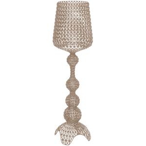 Kartell - Lampadaire d'extérieur Kabuki - Beige - Technopolymère therm... pas cher