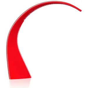 Kartell Lampe De Table Taj Mini Led Plastique Rouge Orange - Kartell pas cher