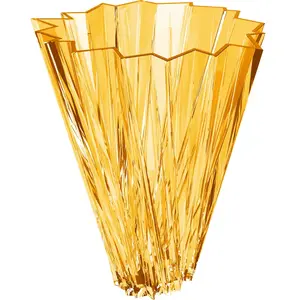 KARTELL vase SHANGHAI (Ambre - PMMA transparent)