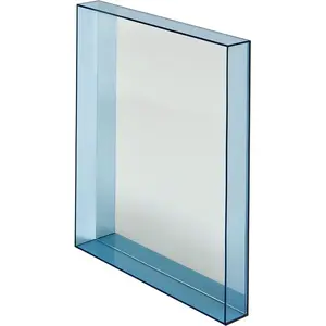 Comparateur de prix : KARTELL miroir mural ONLY ME (Bleu - PMMA transparent)