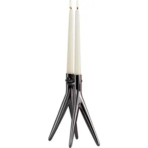 KARTELL candélabre ABBRACCIAIO (Carabine - Aluminium brillant) pas cher