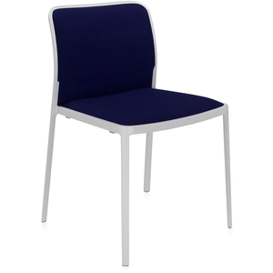 Kartell Set De 2 Chaises Audrey Soft Tissé Trevira (Structure Peinte E...