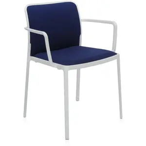 Kartell Set De 2 Fauteuils Audrey Soft Tissé Trevira (Structure Peinte... pas cher