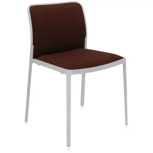 Kartell Set De 2 Chaises Audrey Soft Tissé Trevira (Structure Peinte E...