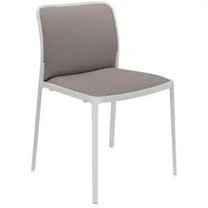Kartell Set De 2 Chaises Audrey Soft Tissé Trevira (Structure Peinte E...