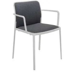 Kartell Set De 2 Fauteuils Audrey Soft Tissé Trevira (Structure Peinte... pas cher