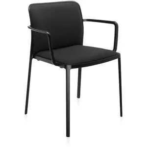 Kartell Set De 2 Fauteuils Audrey Soft Tissé Trevira (Structure Peinte... pas cher