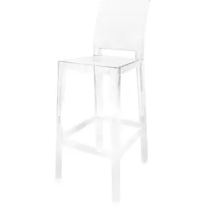 Tabouret de bar One More Please - 75 cm - transparent Kartell