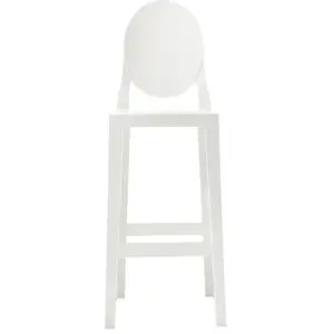 Kartell One More Tabouret, Lot de 2, Blanc, H. 65 cm