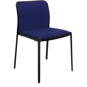 Kartell Set De 2 Chaises Audrey Soft Tissé Trevira (Structure Peinte E...