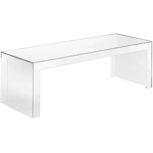 Comparateur de prix : Kartell INVISIBLE SIDE Table, Transparent, 120 x 40 x 40 cm