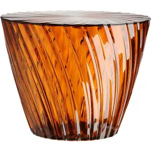 Comparateur de prix : Kartell - Table basse Sparkle - Marron - PMMA - Designer Tokujin Yoshioka