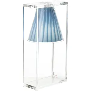 Comparateur de prix : Kartell LIGHT AIR-Lampe à poser Abat jour Tissu H32cm