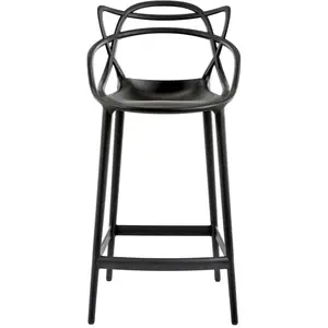 Comparateur de prix : Chaise de bar noire 65 cm Masters - Kartell