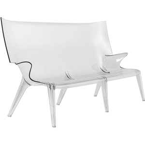 Kartell Canapé Uncle Jack (Transparent - Polycarbonate Transparent) pas cher