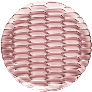 KARTELL set de 4 assiettes à dessert JELLIES FAMILY (Rose - Technopoly...Vendu parmyareadesign