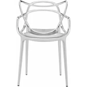 Comparateur de prix : Kartell Masters, Chaise, Chromé, Lot de 2