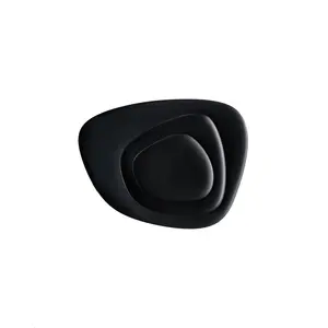 Comparateur de prix : 3 assiettes de présentation noires Namaste - Kartell