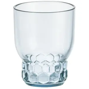 KARTELL set de 4 verres JELLIES FAMILY (H 11 cm / Bleu - PMMA)