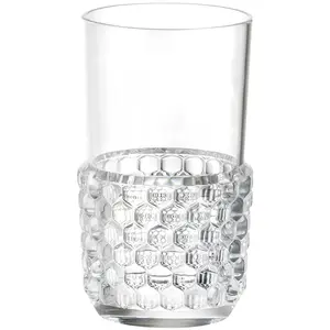 KARTELL set de 4 verres JELLIES FAMILY (H 15 cm / Cristal - PMMA)