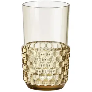 KARTELL set de 4 verres JELLIES FAMILY (H 15 cm / Vert - PMMA)