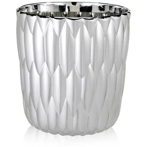 KARTELL vase JELLY MÉTALLISÉS PRECIOUS COLLECTION (Chrome - PMMA métallisé)