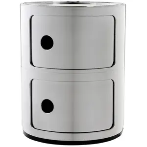 Kartell Componibili Armoire- Gris 40 pas cher