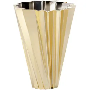 Comparateur de prix : Kartell - Vase Shanghai - Or - PMMA - Designer Mario Bellini