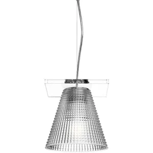 Comparateur de prix : Kartell Light-Air, Lampe de Suspension Version Ciselée, Cristal
