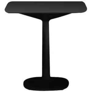 KARTELL table MULTIPLO avec plateau carré 78 cm arrondie et petite bas...