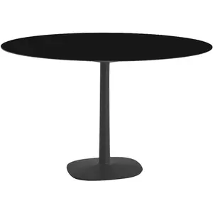 KARTELL table MULTIPLO avec plateau rond Ø 118 cm et grande base carré...
