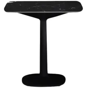 KARTELL table MULTIPLO avec plateau carré 78 cm arrondie et petite bas...