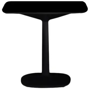 KARTELL table MULTIPLO avec plateau carré 99 cm arrondie et grande bas...
