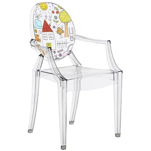 Kartell Lou Ghost Chaise,Plastique 2.7 x 37 x 63 cm