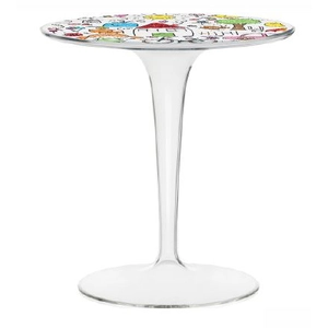 Kartell Kids Table Basse Pour Enfants Tiptop (Tranparent / Dessin - Pm...