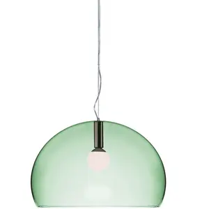 KARTELL lampe à suspension BIG FL/Y fly (Vert sauge - PMMA transparent)